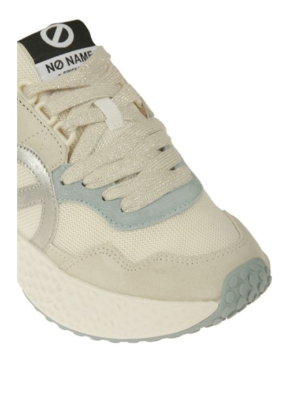 Sneakers No Name Carter Bianco/Argento/Cielo